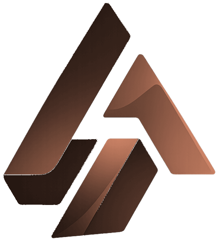 Tomohtek bronze mark on light background